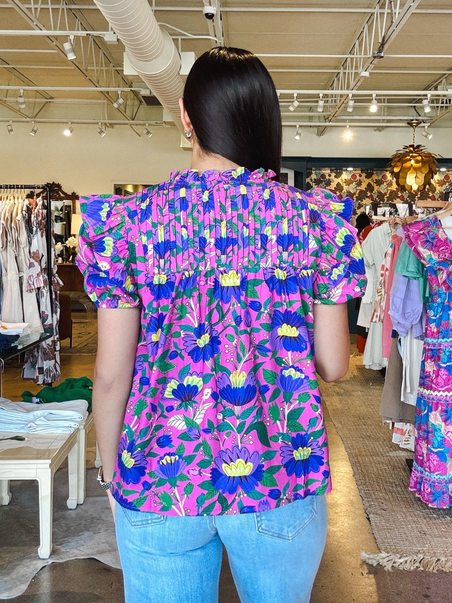 Nora Top - Floral Fairytale - Elle Maxine