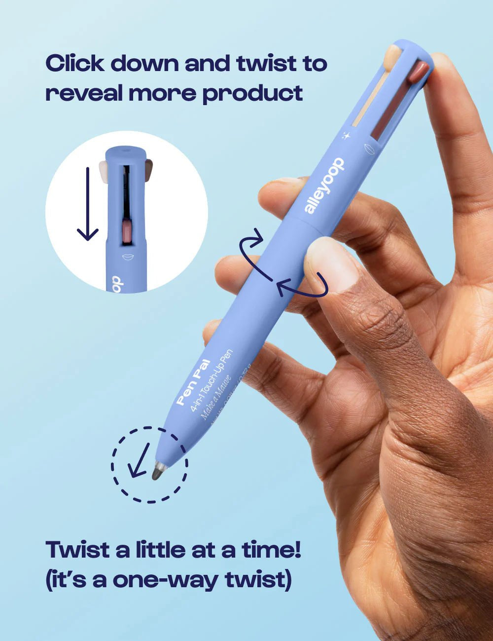 Pen Pal 4 - in - 1 Makeup Touch Up Pen - Elle Maxine