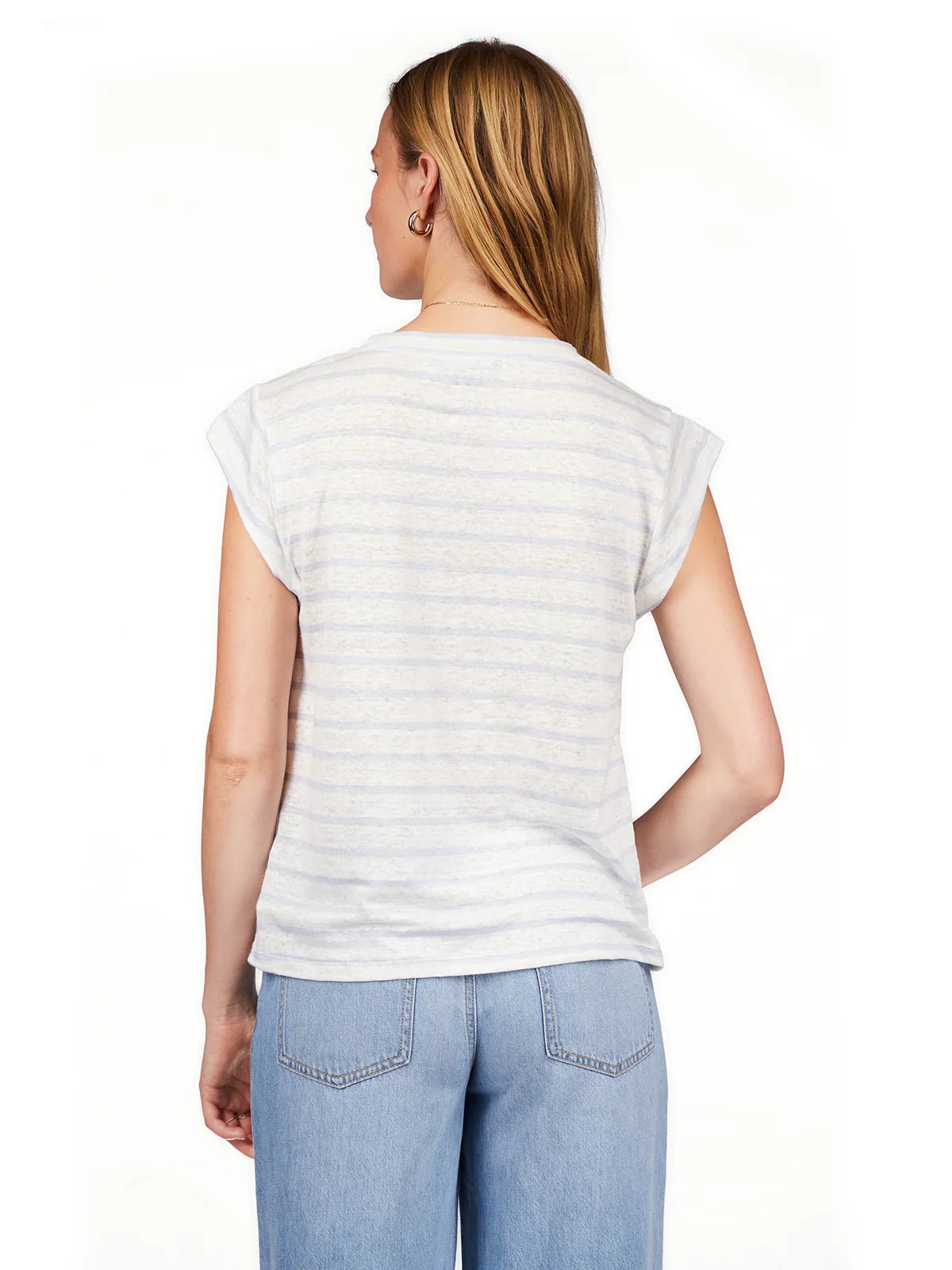 Relaxed Cap Sleeve Tee - Elle Maxine