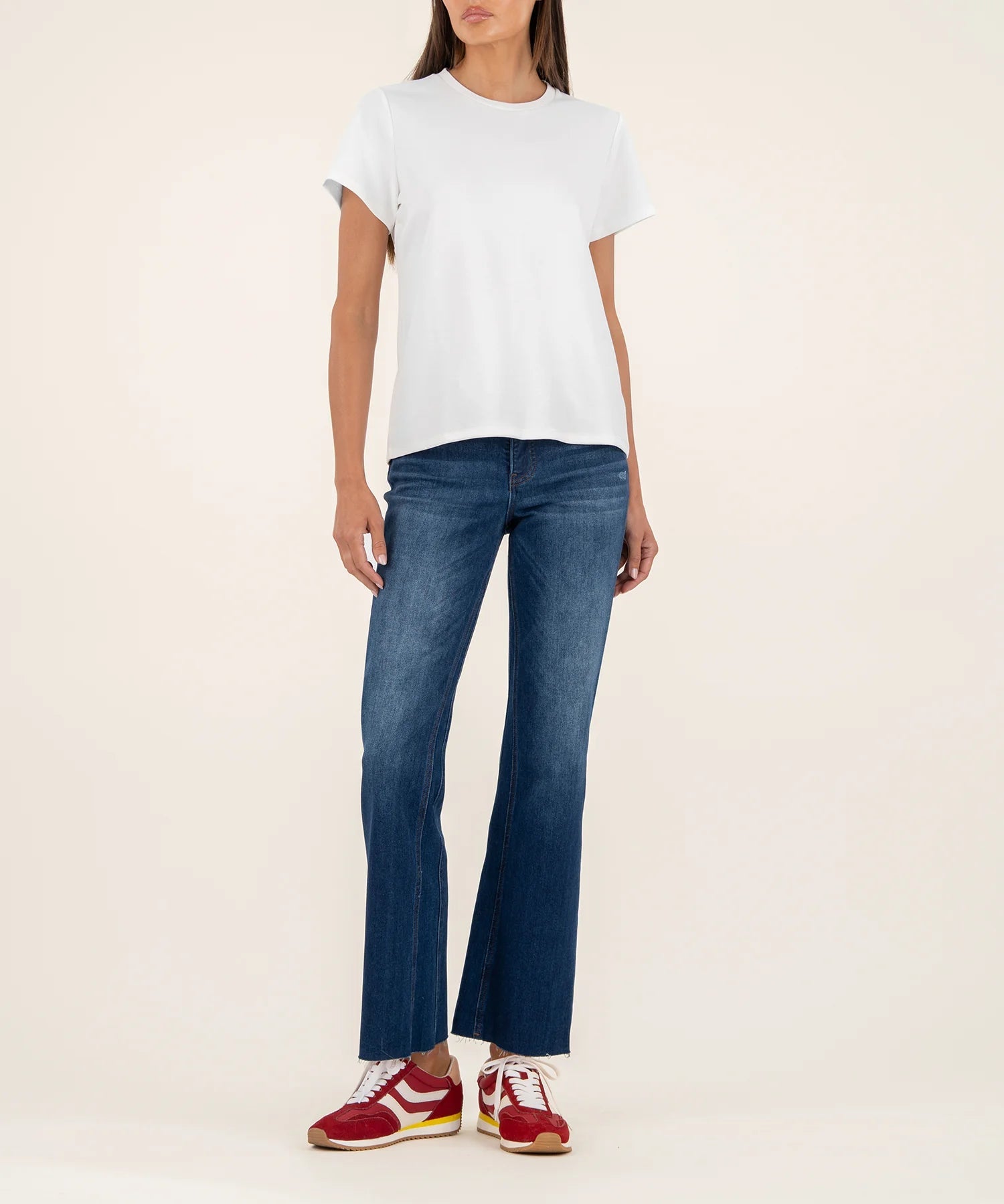 Remington Tee - White - Elle Maxine