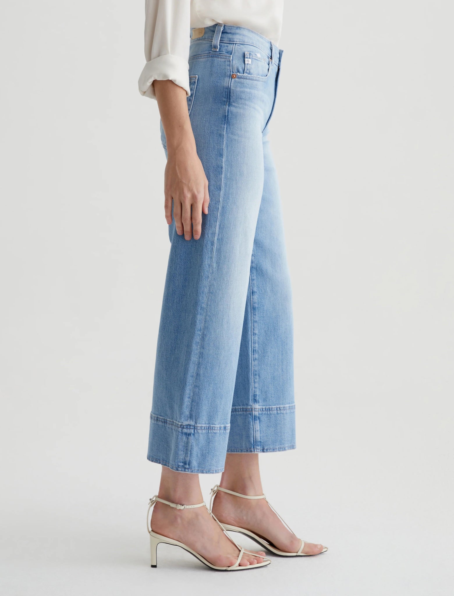 Saige Wide Leg Crop - Dana Point - Elle Maxine