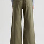 Saige Wide Leg Crop - Rosemary - Elle Maxine