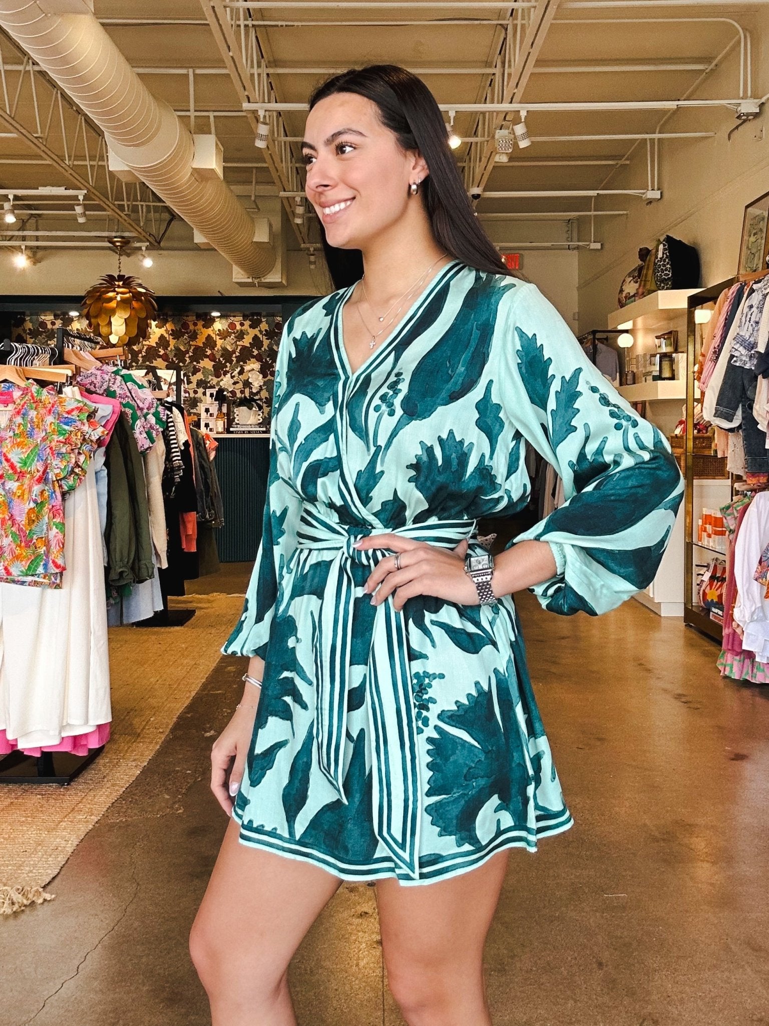 Samira Mini Dress - Montego - Elle Maxine