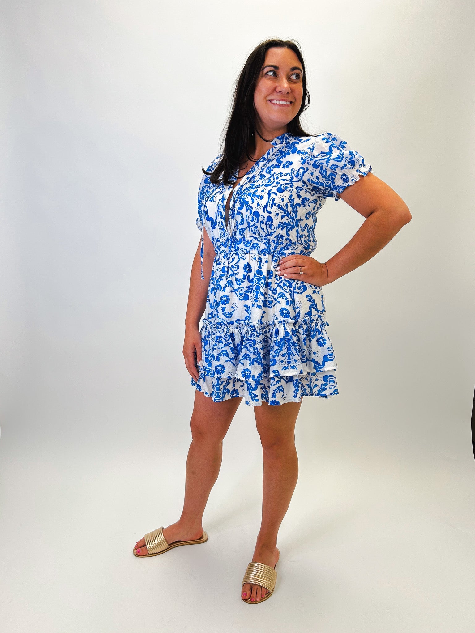 Sapphire Shores Gretta Dress - Elle Maxine