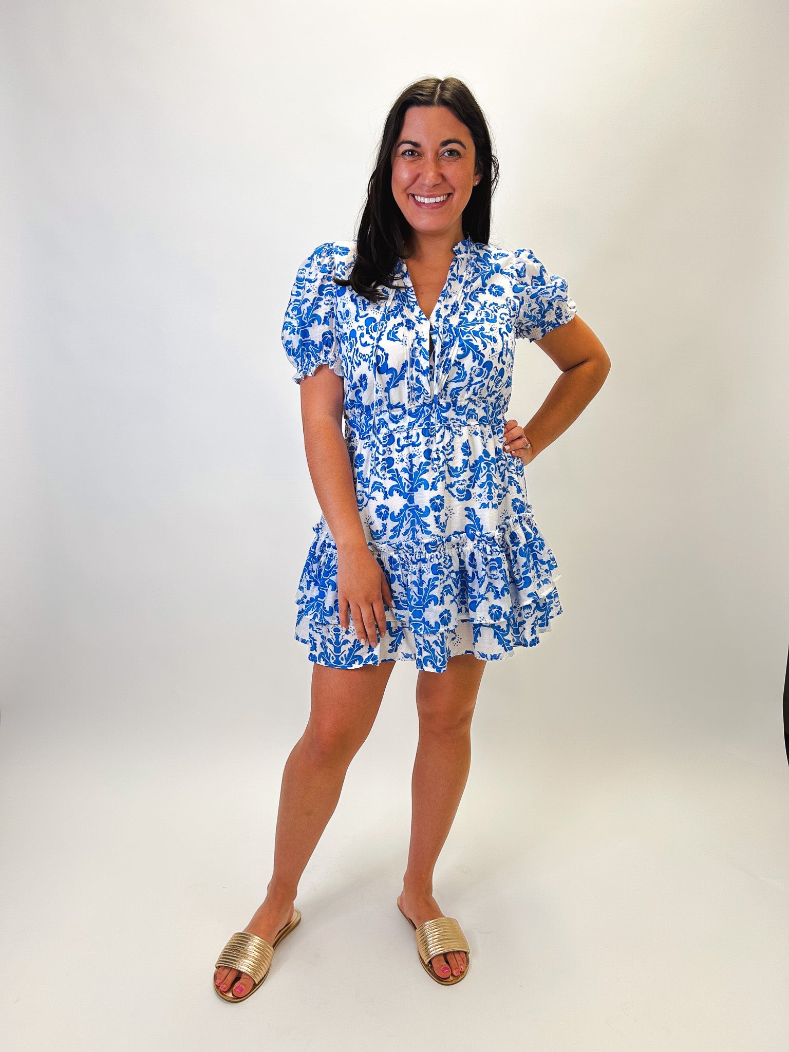 Sapphire Shores Gretta Dress - Elle Maxine