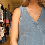 Scorpio Denim Dress - Elle Maxine