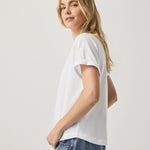 Skye Short Sleeve Cuffed Tee - Elle Maxine