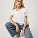 Skye Short Sleeve Cuffed Tee - Elle Maxine