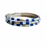 Stadium Stack - Navy/White - Elle Maxine