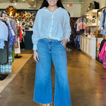 Stella Wide Leg Ankle Jean - Aries - Elle Maxine