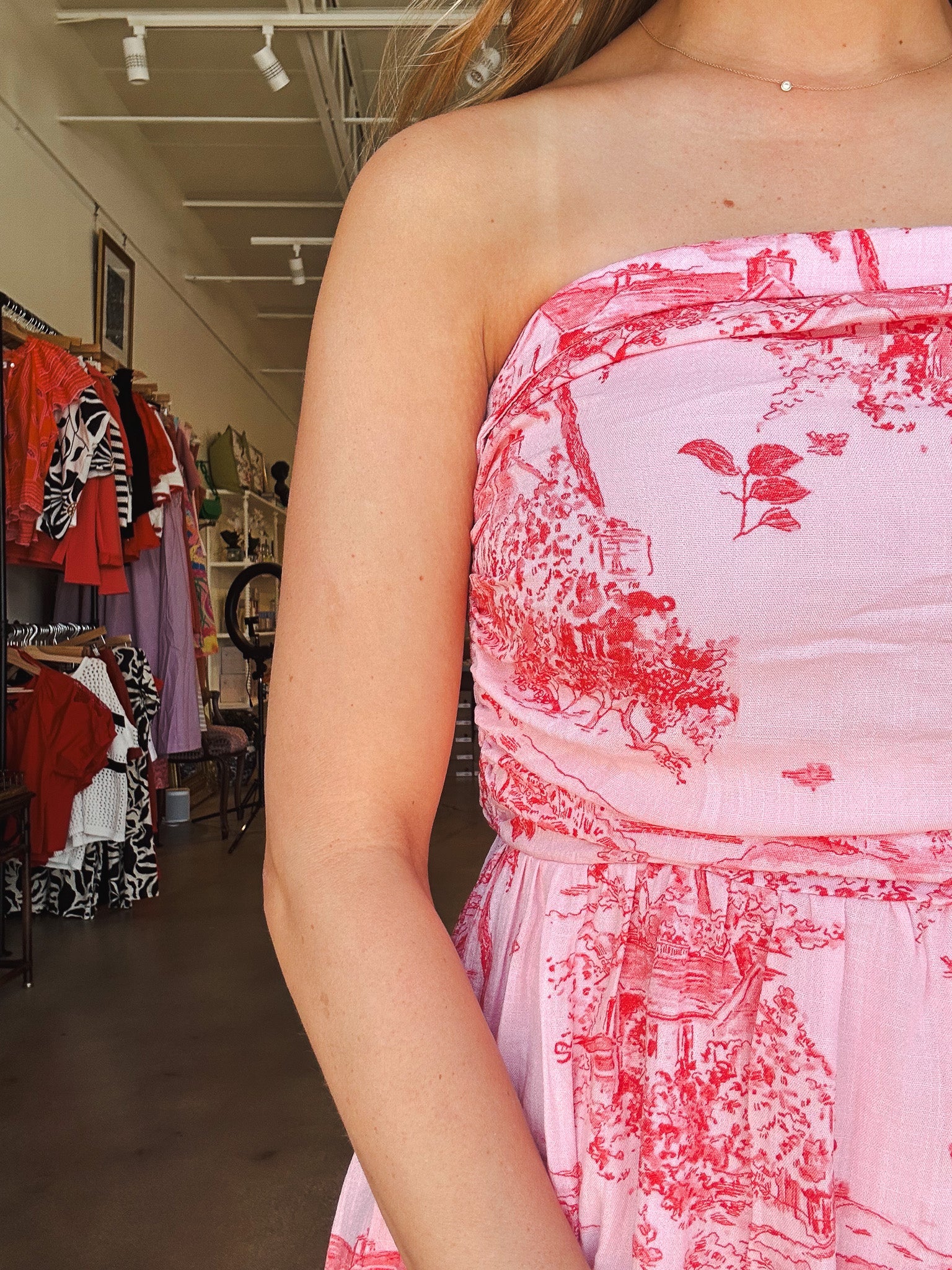 Sunset Cottage Maxi Dress - Elle Maxine