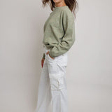 Sutton Sage Sweater - Elle Maxine