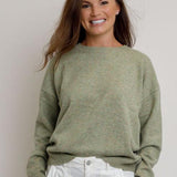 Sutton Sage Sweater - Elle Maxine