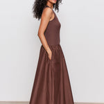 Take Me Away Midi Dress - Elle Maxine