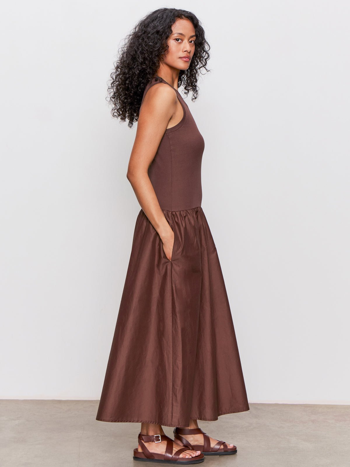 Take Me Away Midi Dress - Elle Maxine