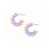 Tara Earrings - Orchid - Elle Maxine