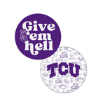 TCU Coasters Set of 50 - Elle Maxine