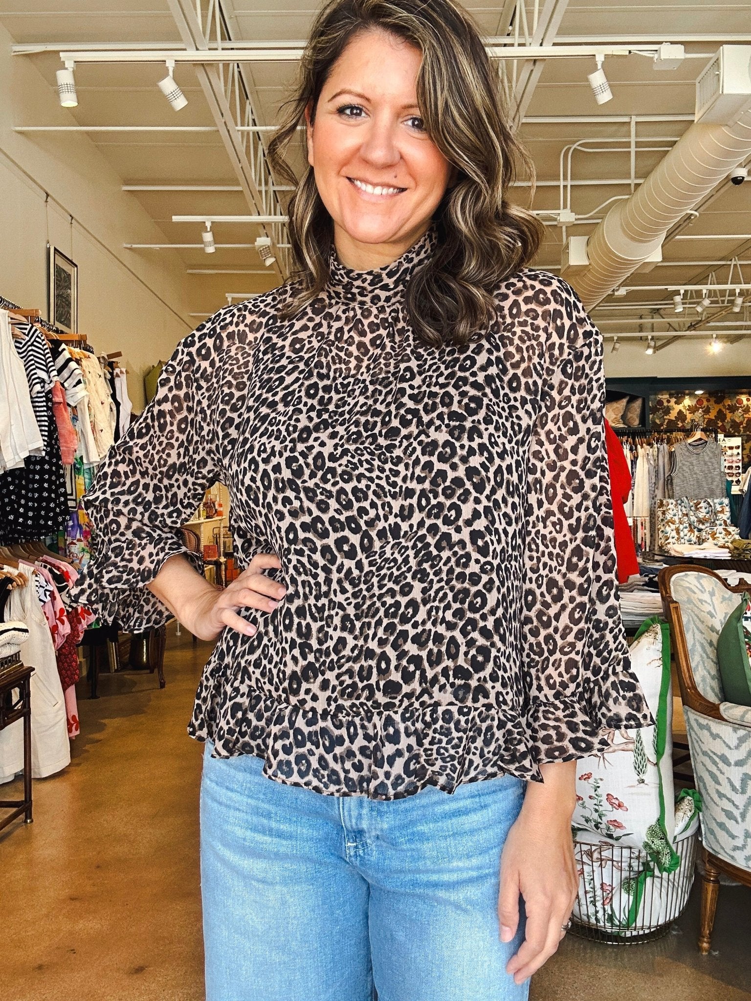 The Adore Blouse - French Kitty - Elle Maxine
