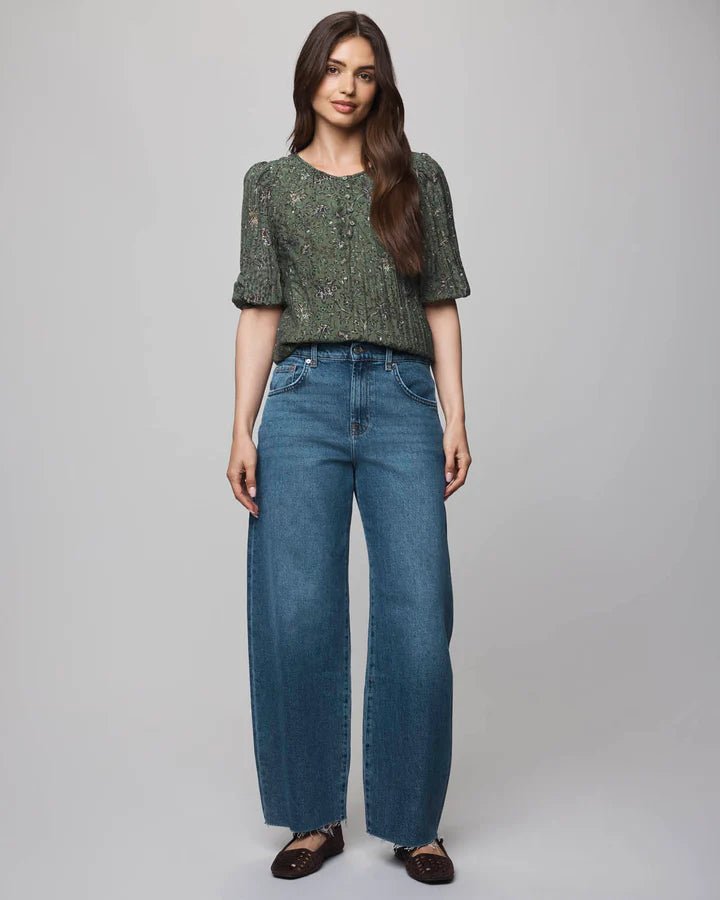 Versailles Floral Blouse - Elle Maxine