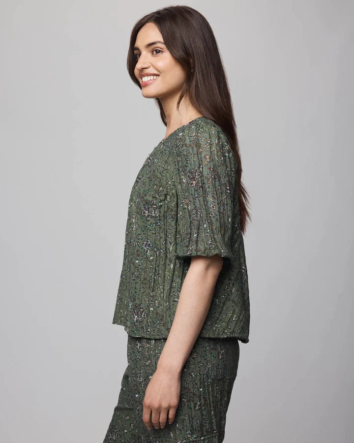 Versailles Floral Blouse - Elle Maxine
