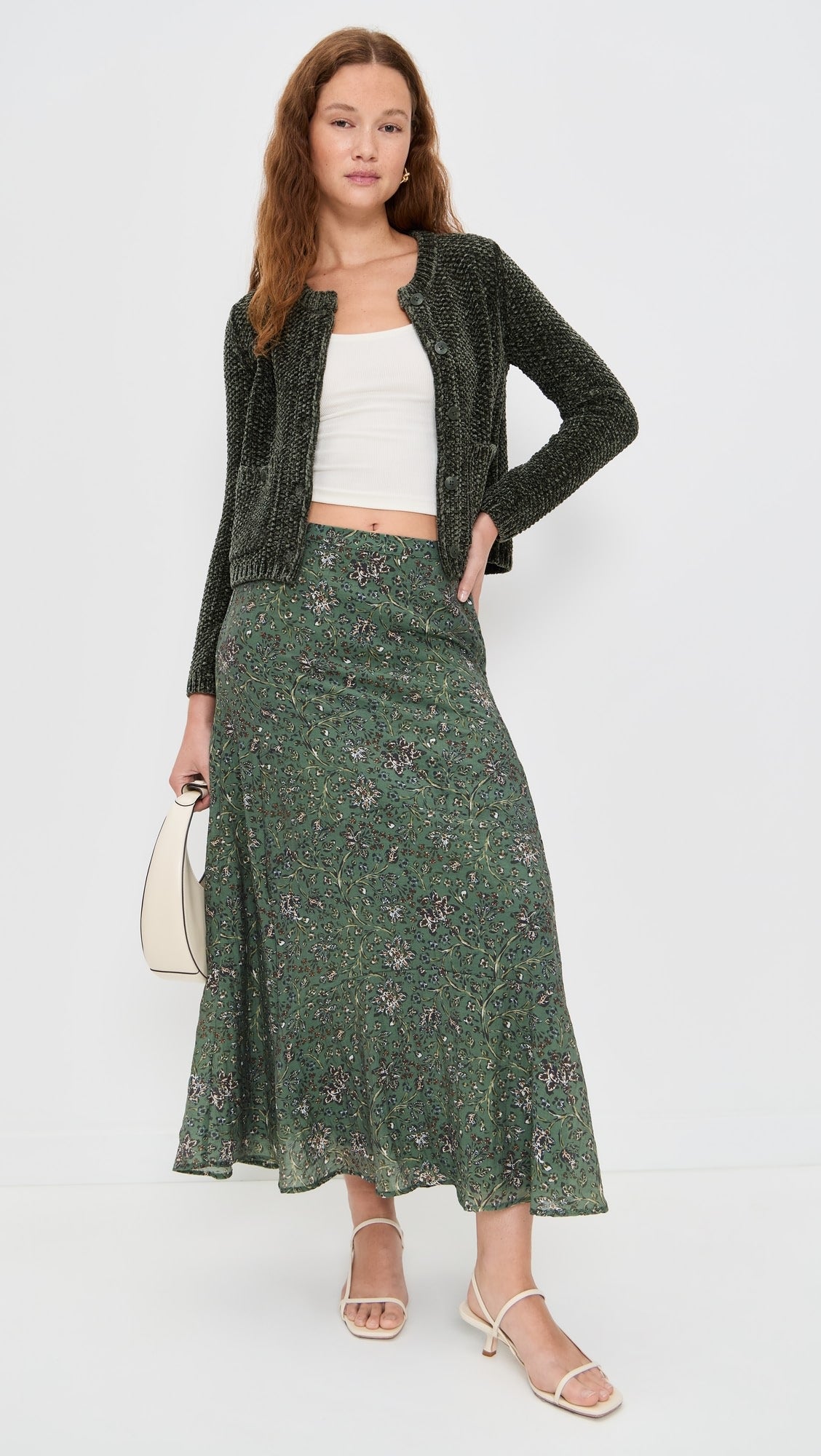 Versailles Floral Skirt - Elle Maxine