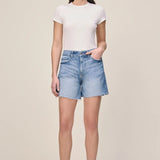 Vivi Stretch Denim Shorts - Elle Maxine