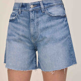 Vivi Stretch Denim Shorts - Elle Maxine