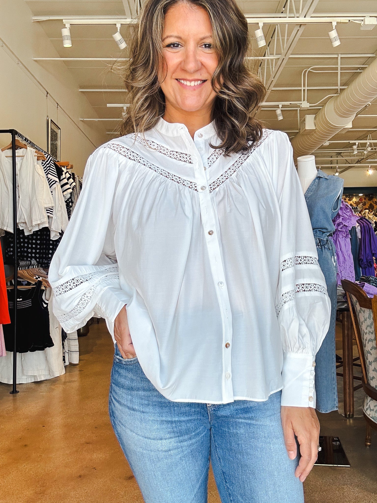 Wesley Blouse - Elle Maxine
