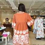 Wren Mini Dress - Cardamom - Elle Maxine