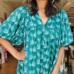 Wren Mini Dress - Mantis - Elle Maxine