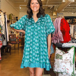 Wren Mini Dress - Mantis - Elle Maxine