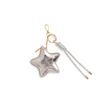Star Pouch Bag Charm- Silver
