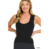 Seamless Tank with Built in Bra