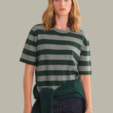 Colette Crew Neck Boxy Tee