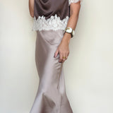 Alicent Satin Maxi Skirt