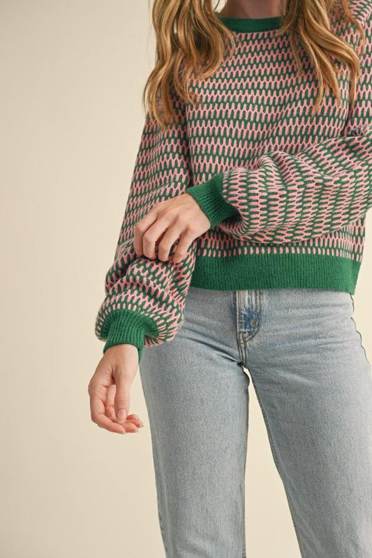 Katie Geo Stripe Sweater