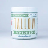 Whipped Tallow Moisturizer- Eucalyptus + Tea Tree