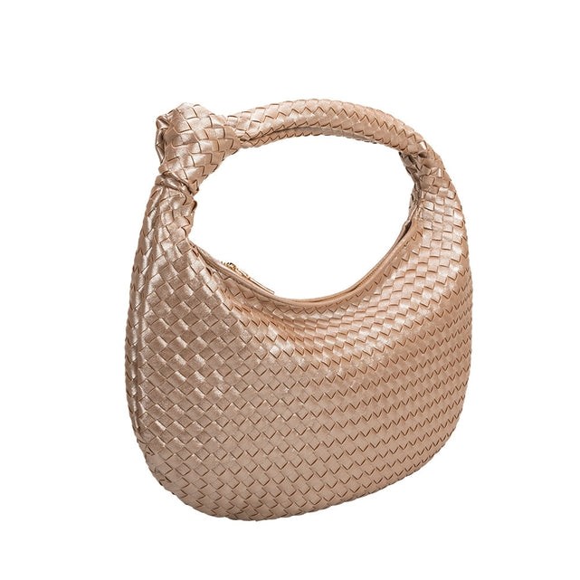 Large Blossom Bag- Champagne