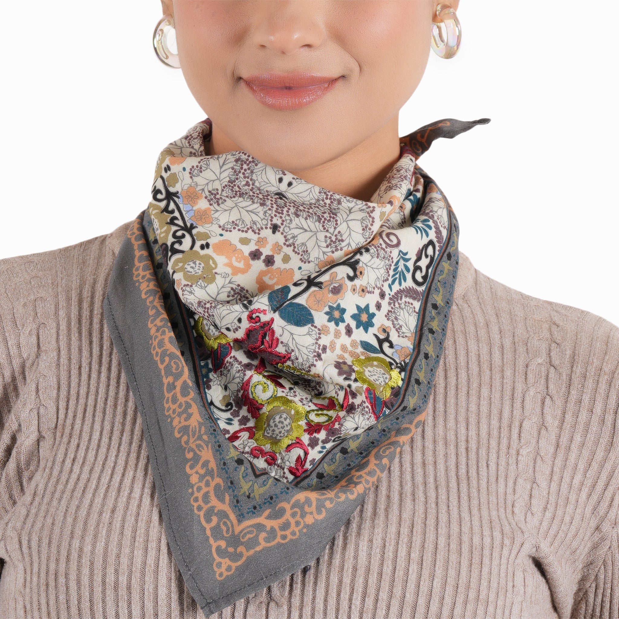 Embroidered Bandana