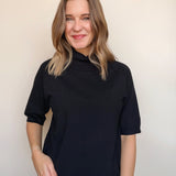Regan Short Sleeve Turtleneck