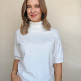 Regan Short Sleeve Turtleneck