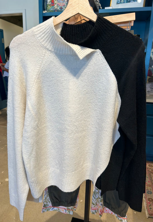 Deacon Split Neck Sweater