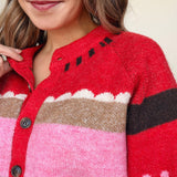 Livoni Patterned Cardigan