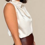 Beckette Cowl Neck Top