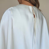 Fiona Satin Cape Top