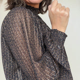 Daisy Smocked Neck Top