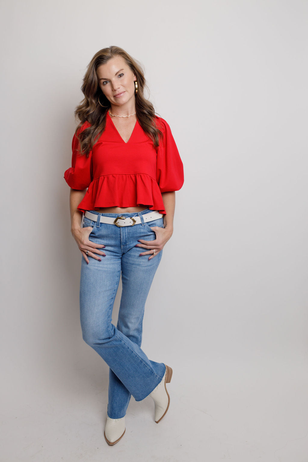 Wren Top- Red