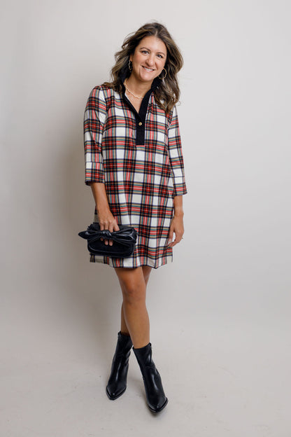 Sophia Dress- Winter Tartan