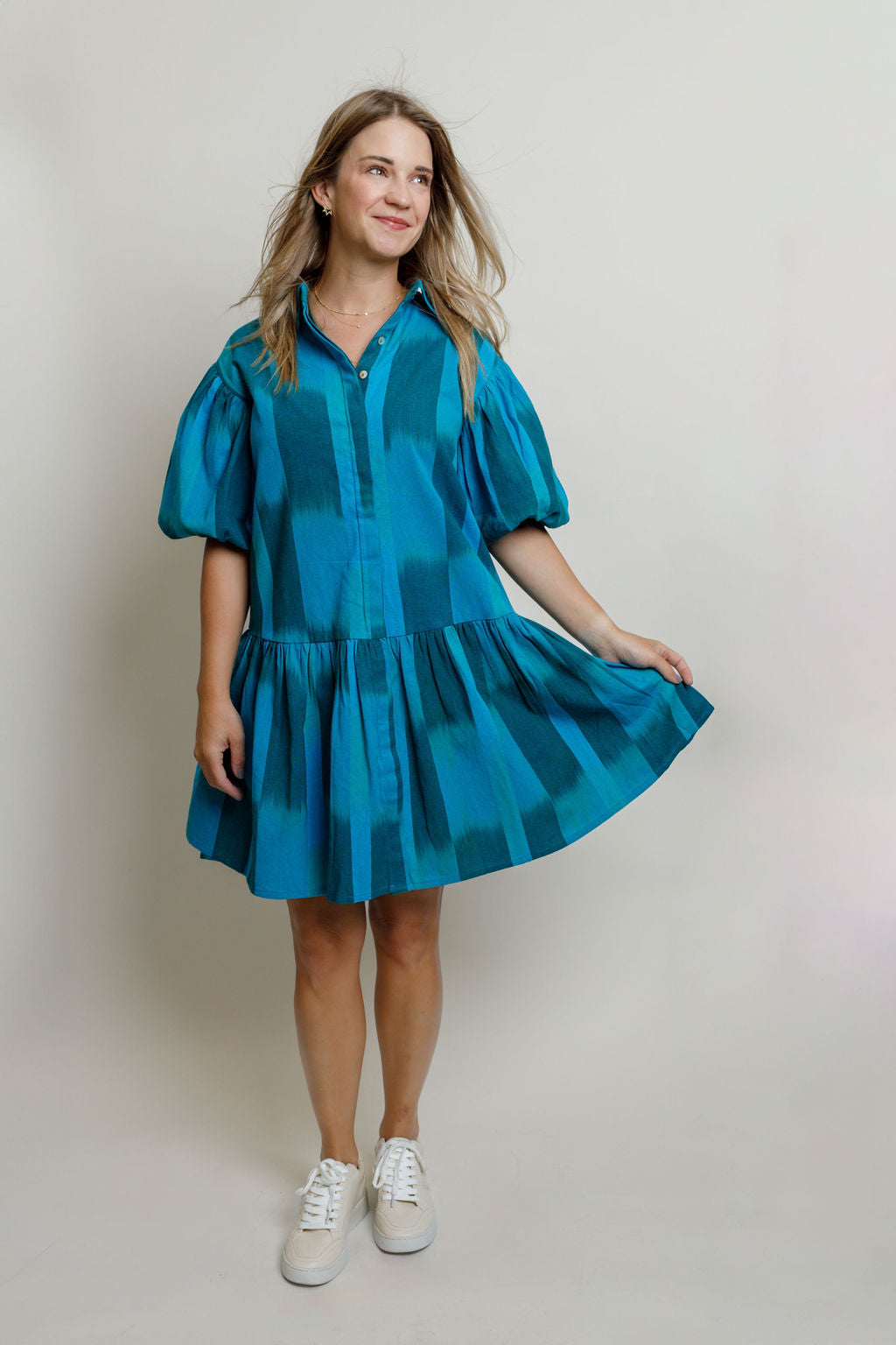 Frock It Dress- Turquoise