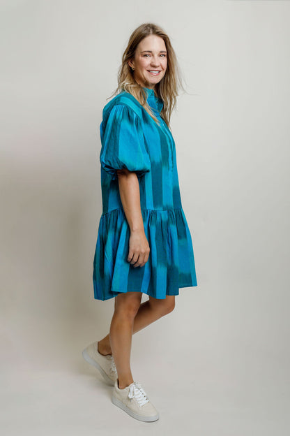 Frock It Dress- Turquoise